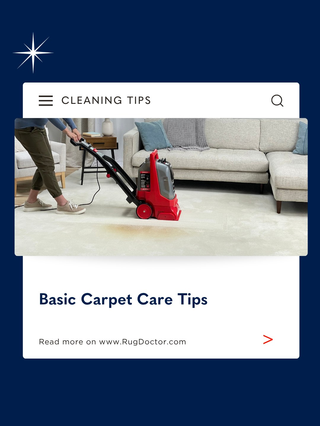Keeping your carpets clean doesn’t have to be...